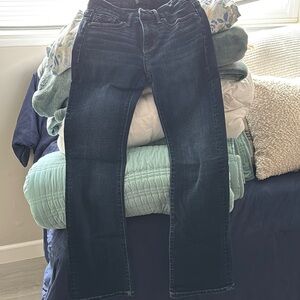 Women’s boot cut dark denim
